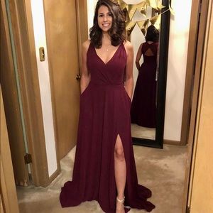 Mori Lee bridesmaid dress